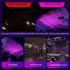 Accesorio Auto Led Rgb Pieza Led Ambiente Fiesta Plug & Play