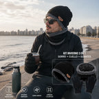 Kit Invierno 3 Pieza Gorro | Cuello | Guantes Termico Unisex
