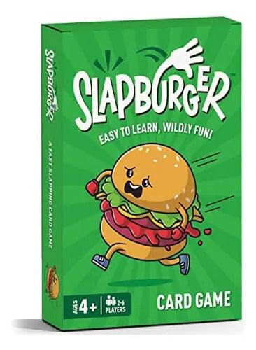 Juego De Mesa Slapburger Cartas Rapidez Familia Guia Espanol