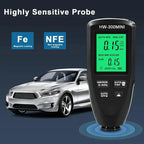 Medidor Espesor Pintura 0-2000m | Lcd | Auto Fe/nfe Rojo