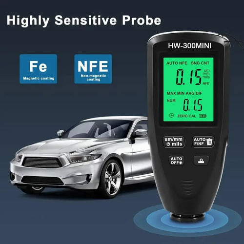 Combo Escáner Obd2 V500 + Medidor Espesor Pintura Auto Usado