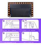 Rollo Led Luces Rgb 5 Mts Kit Smart Tv Hasta 65 Pulgadas Rgb