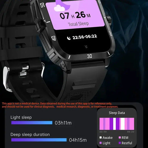 Smartwatch Deportivo Greenport Para Hombres | Pantalla Hd