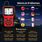 Escáner Automotriz Obd2 V500 Lector De Fallas Pantalla Color