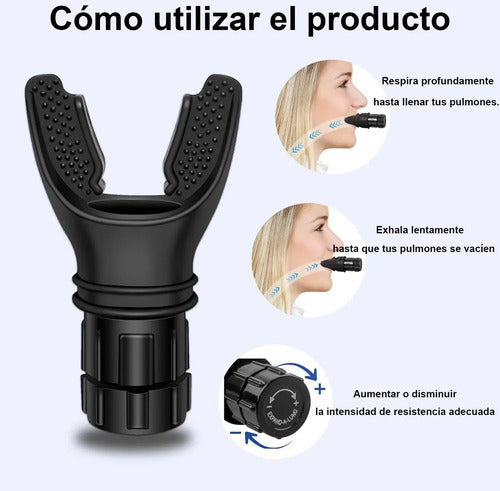 Kit Fitness Plicómetro Caliper + Cinta + Entrenador Pulmonar