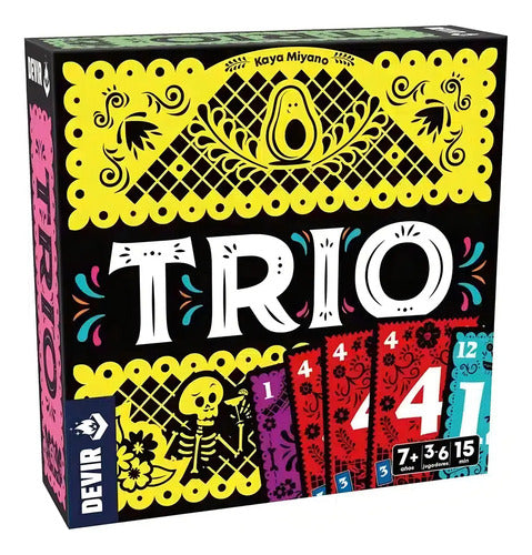 Trio - Devir Juego De Cartas En Español