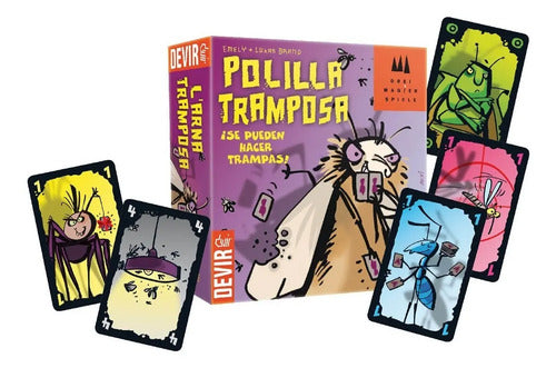 Juego De Mesa Devir Polilla Tramposa 3-5 Jugadores +3