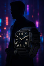 Reloj Inteligente Militiar Smartwatch | Linterna | Tft  1.9  Blanco Tpu Negro