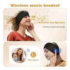 Auriculares Bluetooth Para Dormir Vincha Antifaz | Relax Negro