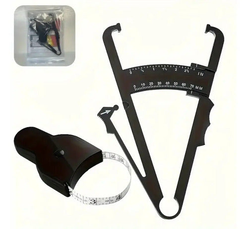 Plicometro Caliper Para Medir Grasa Corporal Cinta De Regalo