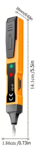 Kit Diagnóstico Auto Escáner Obd2 V500 + Probador Eléctrico