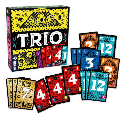 Trio - Devir Juego De Cartas En Español