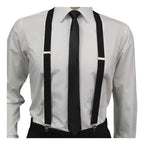 Corbata Corbatin Negro Skinny Negro Lisa 142 Cm