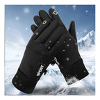 Guantes De Nieve Térmicos De Neopreno Negro Lisa L