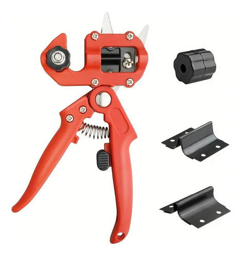 Tijera De Injerto Profesional Calidad Importación Premium Negro