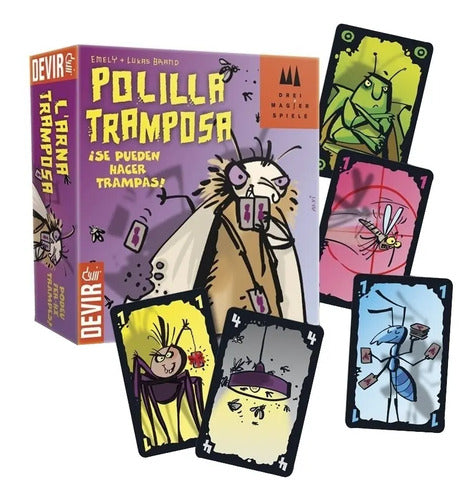 Juego De Mesa Devir Polilla Tramposa 3-5 Jugadores +3