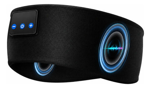 Auriculares Bluetooth Para Dormir Vincha Antifaz | Relax Negro