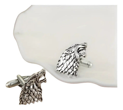 Gemelos Lobo - Elegante Inspirado En Game Of Thrones Gris